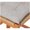 Intreccio coussin en jacquard jacquard chenille SOFTIE avec lacets