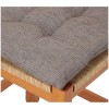 Intreccio chenille jacquard pillow SOFTIE with laces