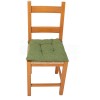 Intreccio coussin en jacquard jacquard chenille SOFTIE avec lacets