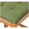 Intreccio coussin en jacquard jacquard chenille SOFTIE avec lacets