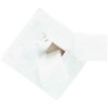 Set of 4 washbasins 30x30 cm. with wooden basket CLASSIC