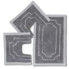IRIS non-slip cotton bath mat