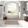 IRIS non-slip cotton bath mat