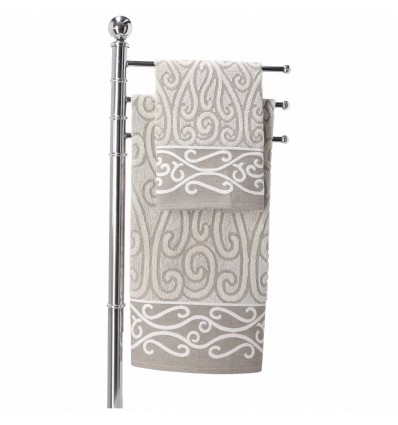 Paar Gesichts- und Gästehandtücher ARABESCO