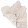 Paire de serviettes de bain en coton CHIARA