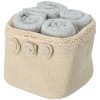 Lavette bagno con cestino in tessuto set 4 pz. ROSES