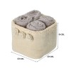 Lavette bagno con cestino in tessuto set 4 pz. ROSES