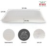 Guanciale Vip Latticel Kissen 40x70 cm in Viscolattice Seife Polsterung