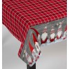 Christmas tablecloth Digital printing gnomes and Chess