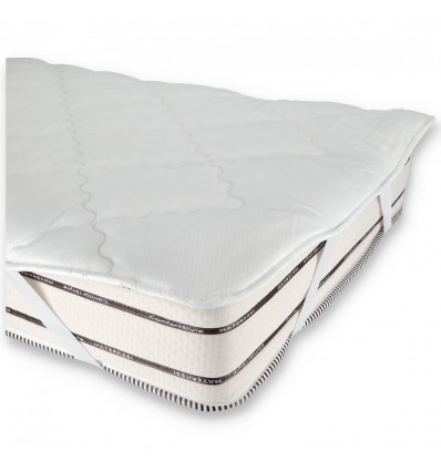 Topper letto DOUBLE IONI D'ARGENTO