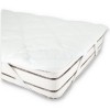 DOUBLE IONI D'ARGENTO bed topper