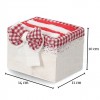 Baño lavette con juego de cesta de madera 4 uds. MARGY