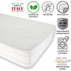 Barre transversale de housse de matelas avec coins SILVER ION