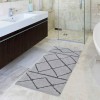 Alfombra de baño antideslizante lavable IONIO