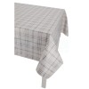 Transparent plasticized tablecloth h 140 cm. per meter CRISTAL