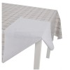Nappe plastifiée transparente h 140 cm. par mètre CRISTAL