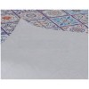 Transparent plasticized tablecloth h 140 cm. per meter CRISTAL