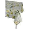 Transparent plasticized tablecloth h 140 cm. per meter CRISTAL