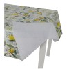 Nappe plastifiée transparente h 140 cm. par mètre CRISTAL
