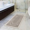 IRIS non-slip cotton bath mat