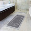 IRIS non-slip cotton bath mat