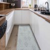 Passage de cuisine antidérapant de 50 cm de large. TRIANGLES VELOUTÉS