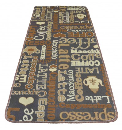 Coffee tappeto cucina largo 50 cm.