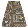 Coffee tapis de cuisine largeur 50 cm.