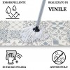 Washable non-slip kitchen vinyl rug CHIC 50 cm wide.