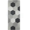 Washable non-slip kitchen vinyl rug CHIC 50 cm wide.