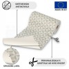 Washable non-slip kitchen vinyl rug CHIC 50 cm wide.