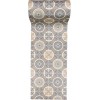 Washable non-slip kitchen vinyl rug CHIC 50 cm wide.