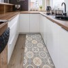 Washable non-slip kitchen vinyl rug CHIC 50 cm wide.