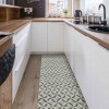 Tapis de cuisine antidérapant lavable en vinyle CHIC 50 cm de large.