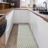 Alfombra vinílica de cocina antideslizable lavable CHIC 50 cm de ancho.