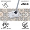 Tappeto vinile cucina antiscivolo lavabile CHIC largo 50 cm.