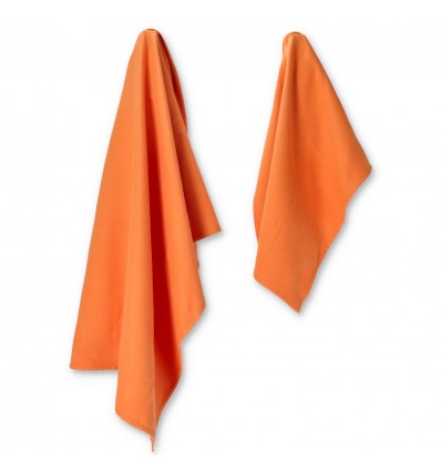 Microfiber towels pair 1 cm 40x60 + 1 cm 50x100