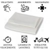 Coppia asciugamani in microfibra 1 cm 40x60 + 1 cm 50x100