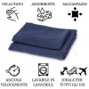 Asciugamani,Colore / Disegno: arancio, azzurro, bianco, blu
