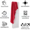 Telo bagno mare microfibra tinta unita cm 95x175