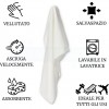 Asciugamani,Colore / Disegno: arancio, azzurro, bianco, blu