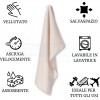 Asciugamani,Colore / Disegno: arancio, azzurro, bianco, blu