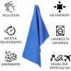 Asciugamani,Colore / Disegno: arancio, azzurro, bianco, blu