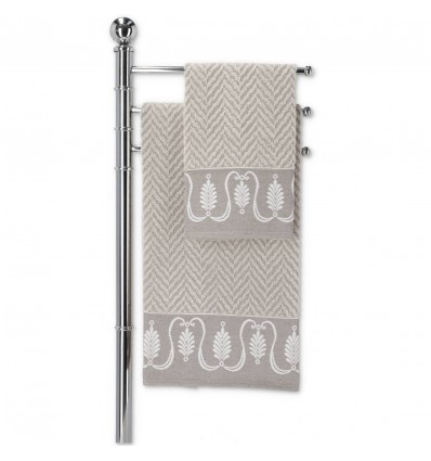 Pair of face towels and bidet ANGELICA