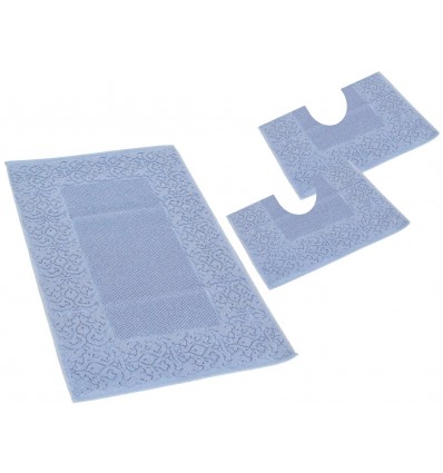 Barocco Set 3 Stk Bad Teppiche