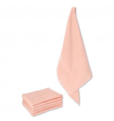 Set de 6 serviettes éponge de bain 60x100 cm. VENISE