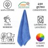Set telo bagno cotone 100x150 cm. 5 pezzi SOFIA