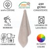 Set telo bagno cotone 100x150 cm. 5 pezzi SOFIA