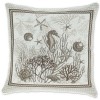 Chenille cushion cover for sofa CORALLO