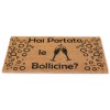 Rectangular doormat in coconut cm. 40X70 ALLEGRO BOLLICINE